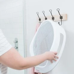 Angelcare Transat De Bain Gris -Joli Nid Magasin transat gris blancgris angelcare OD