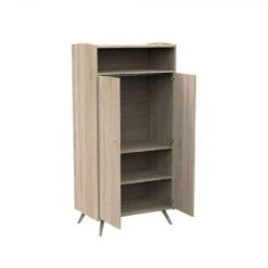 Chambre Trio Lit Bébé Little Big Bed 70x140 + Armoire + Commode Access Bois -Joli Nid Magasin trio lit bebe little big bed 140x70 commode 3 tiroirs armoire access bois sauthon meubles OC