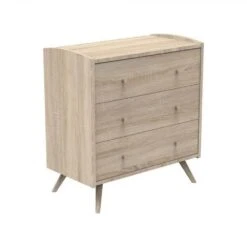 Chambre Trio Lit Bébé Little Big Bed 70x140 + Armoire + Commode Access Bois -Joli Nid Magasin trio lit bebe little big bed 140x70 commode 3 tiroirs armoire access bois sauthon meubles OD