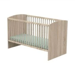 Chambre Trio Lit Bébé Little Big Bed 70x140 + Armoire + Commode Access Bois -Joli Nid Magasin trio lit bebe little big bed 140x70 commode 3 tiroirs armoire access bois sauthon meubles OF