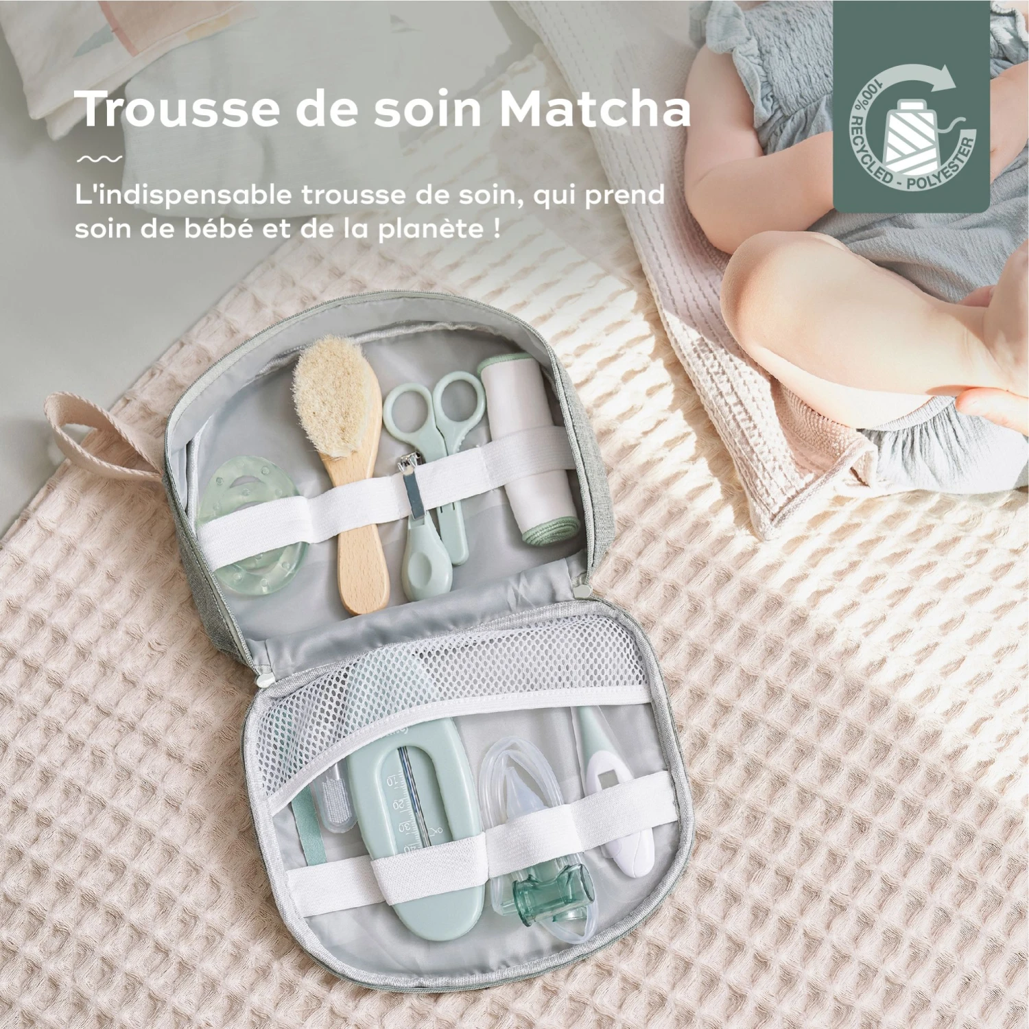 BabyMoov Trousse De Soin Bébé Matcha 4 BabyMoov Trousse De Soin Bébé Matcha – Image 2
