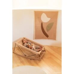 Plaid Matelassé 73x95 Cm Tulipe -Joli Nid Magasin tulip quilted blanket 73x95 nobodinoz OF