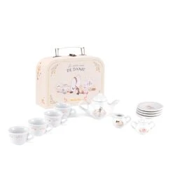 Moulin Roty Valise Dînette Thé Porcelaine La Petite école De Danse -Joli Nid Magasin valise dinette the porcelaine la petite ecole de danse moulin roty OD