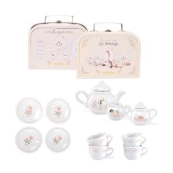 Moulin Roty Valise Dînette Thé Porcelaine La Petite école De Danse -Joli Nid Magasin valise dinette the porcelaine la petite ecole de danse moulin roty OE