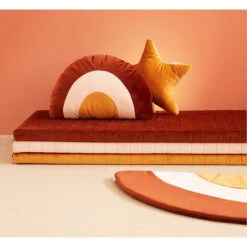 Matelas De Sol 60x120 Cm Zanzibar Velvet Wild Brown -Joli Nid Magasin zanzibar velvet mattress 120x60x4 wild brown nobodinoz OB